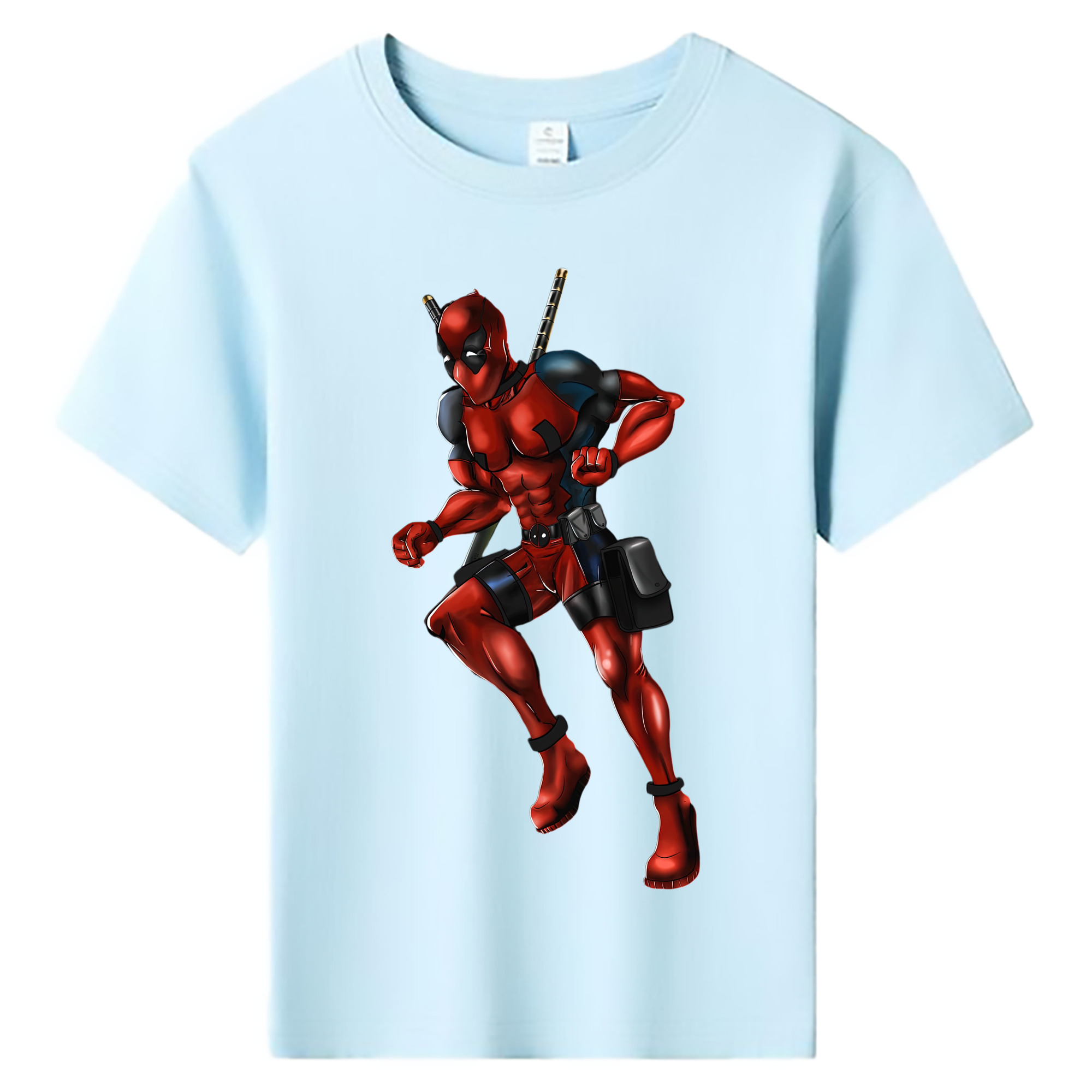 Deadpool デッドプール 綿100％キッズTシャツ（フロントプリント）
